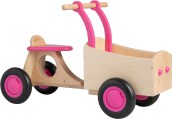 Bakfiets, roze